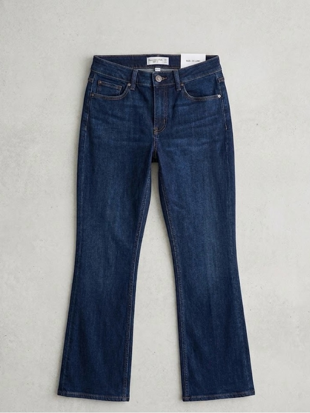 Abercrombie & Fitch Dark Indigo Bootcut Jeans